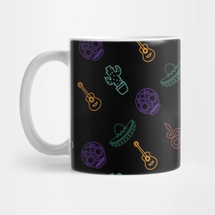 Mexican Pattern CMYK Mug